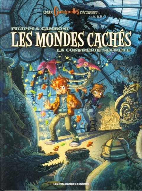 Couverture de l'album Les Mondes cachés Tome 2 La Confrérie secrète
