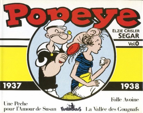 Couverture de l'album Popeye Futuropolis Vol. 0 1937/1938