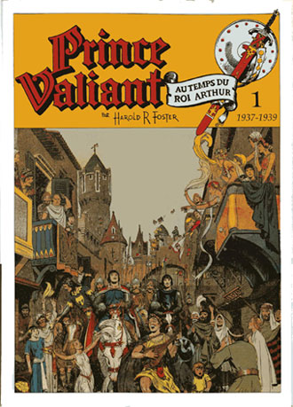 Couverture de l'album Prince Valiant Zenda Tome 1 (1937-1939) Les Princes-chevaliers