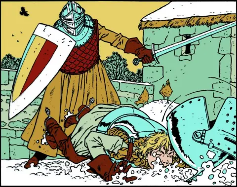 Planche de l'album Les 7 Vies de l'Épervier Tome 2 Le temps des chiens
