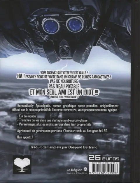 Verso de l'album Romantically Apocalyptic
