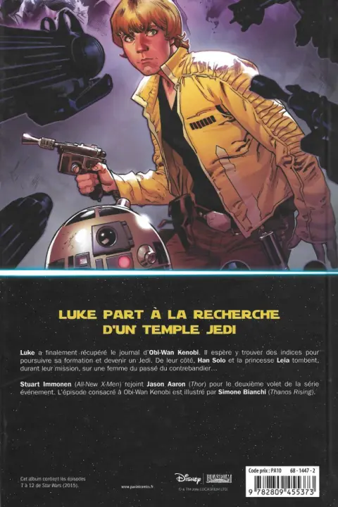 Verso de l'album Star Wars Tome 2 Épreuve de force sur Nar Shaddaa