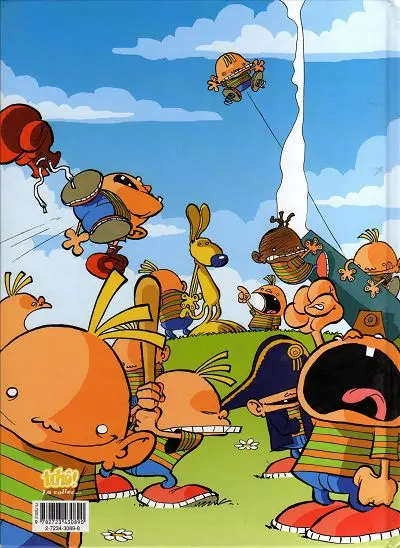 Verso de l'album Tony & Alberto Tome 1 Smegalberto