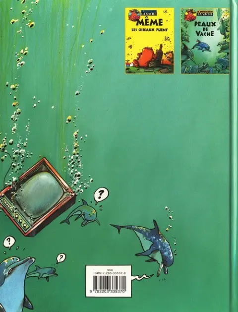 Verso de l'album La Vache Tome 4 Peaux de vache
