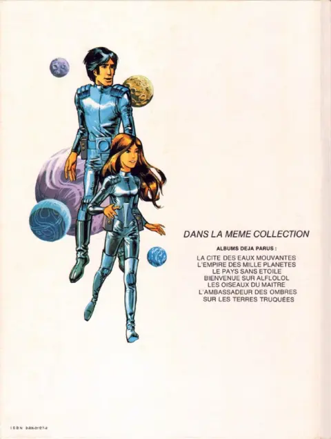 Verso de l'album Valérian Tome 7 Sur les terres truquées
