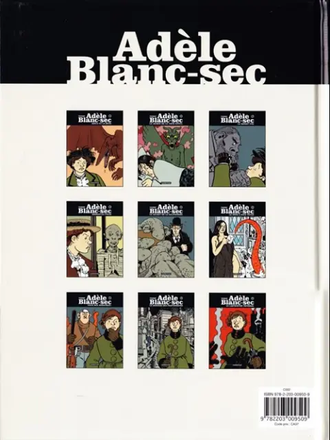 Verso de l'album Les Aventures Extraordinaires d'Adèle Blanc-Sec Tome 4 Momies en Folie