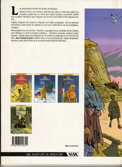 Verso de l'album Les Aigles décapitées Tome 4 L'hérétique