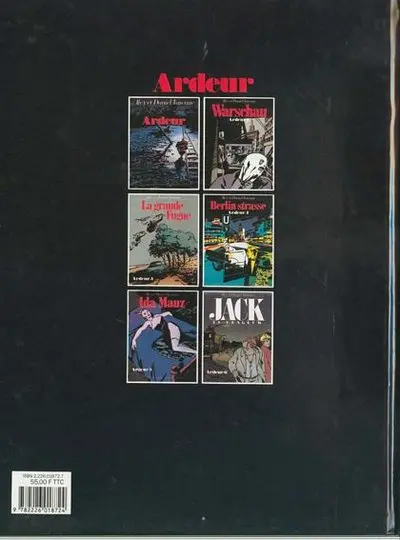 Verso de l'album Ardeur Tome 5 Ida Mauz