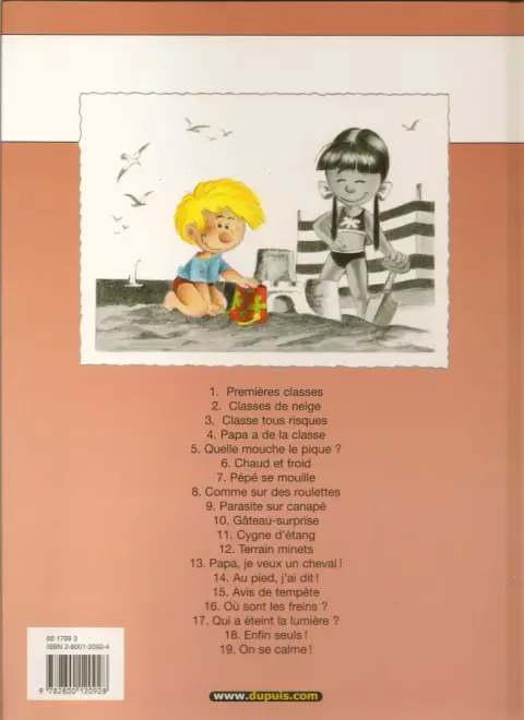 Verso de l'album Cédric Tome 7 Pépé se mouille