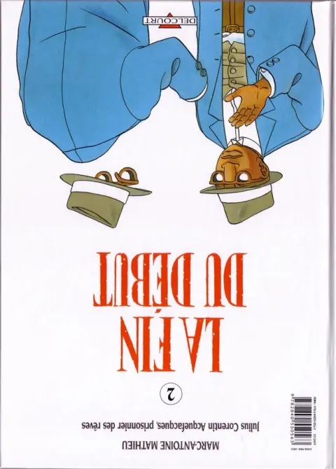 Verso de l'album Julius Corentin Acquefacques Tome 4 Le début de la fin