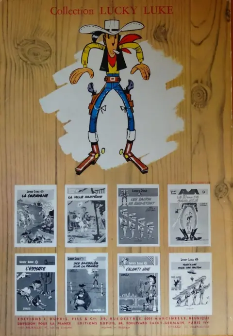 Verso de l'album Lucky Luke Tome 2 Rodéo