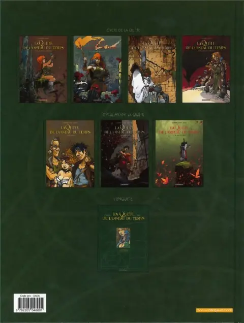 Verso de l'album La Quête de l'oiseau du temps Tome 1 La conque de Ramor