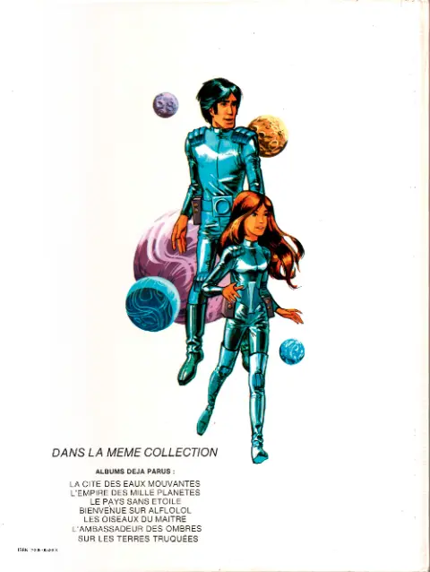 Verso de l'album Valérian Tome 2 L'empire des mille planètes