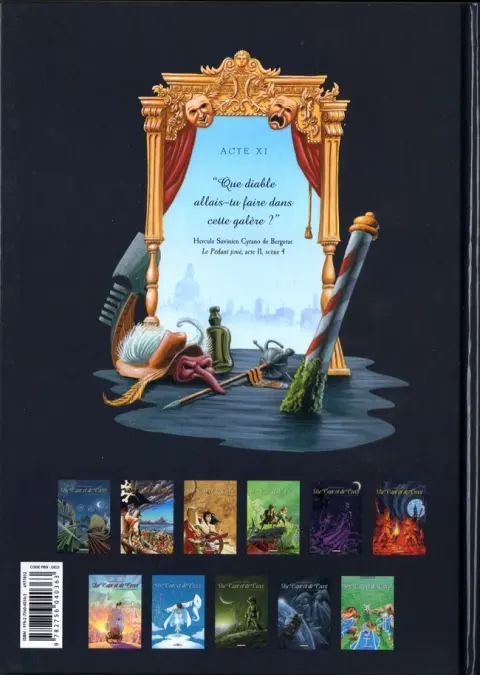 Verso de l'album De Cape et de Crocs Tome 11 Vingt mois avant