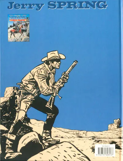 Verso de l'album Jerry Spring Tome 22 Colère Apache