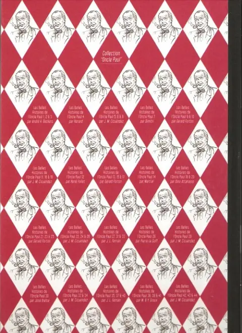 Verso de l'album Les Belles histoires de l'Oncle Paul Tome 44