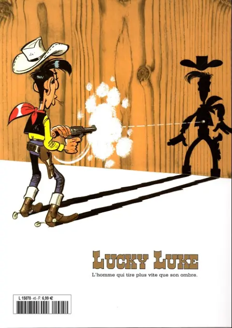 Verso de l'album Lucky Luke La collection Tome 45 En remontant le Mississipi