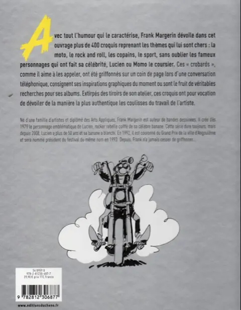Verso de l'album Mes crobards