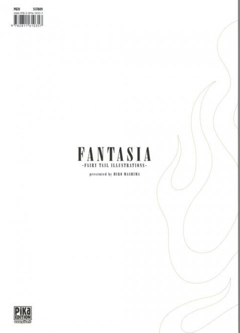 Verso de l'album Fairy Tail Fantasia