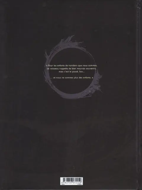 Verso de l'album La Horde du Contrevent 2 L'Escadre frêle