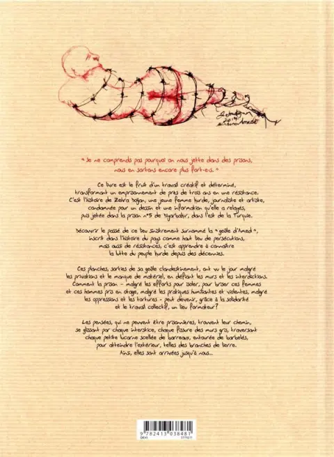 Verso de l'album Prison n°5