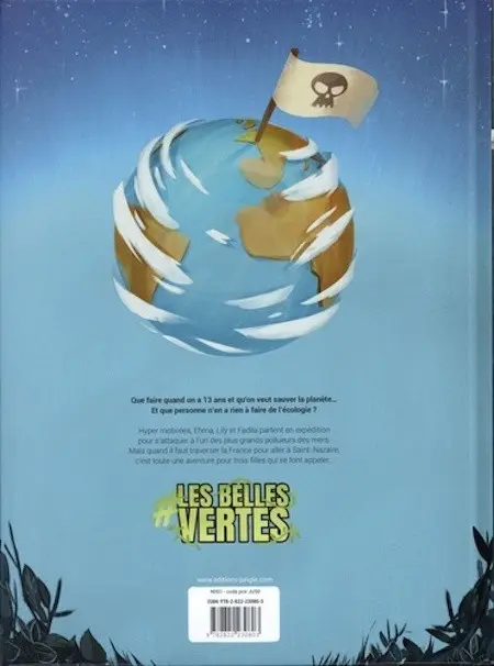 Verso de l'album #Les Belles Vertes 1 Sauvons les océans !