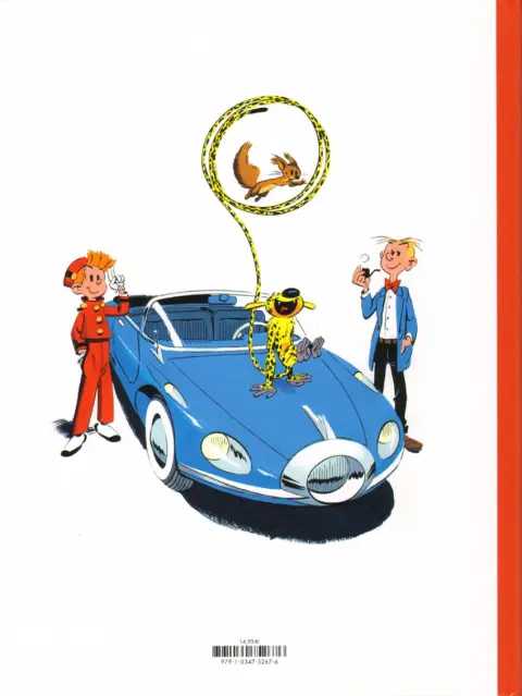 Verso de l'album Spirou et Fantasio - Une aventure de... / Le Spirou de... Tome 16 Spirou chez les soviets