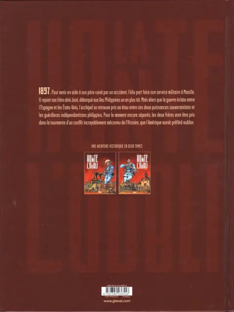 Verso de l'album La honte et l'oubli 2 Génocide