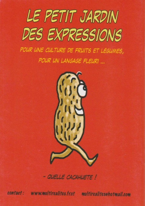 Verso de l'album Le petit jardin des expressions