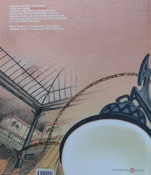 Verso de l'album La bête Tome 2