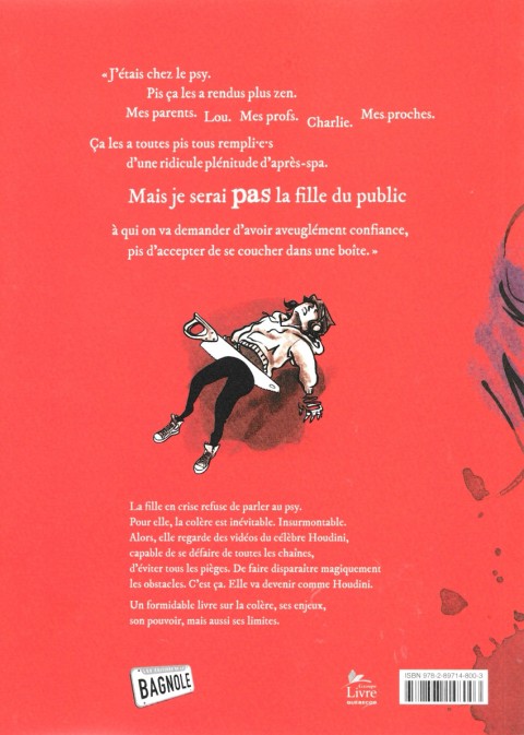 Verso de l'album En crise