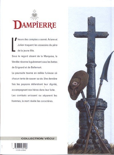 Verso de l'album Dampierre Tome 9 Point de pardon pour les fi d'garces !