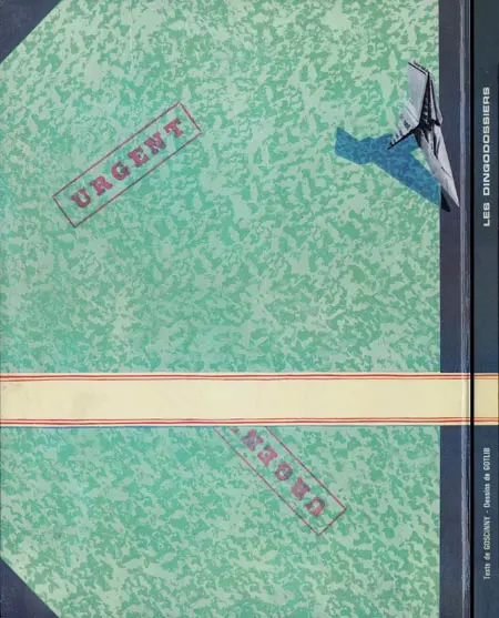 Verso de l'album Les Dingodossiers Tome 1