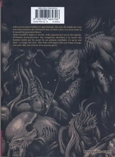 Verso de l'album Eater 1