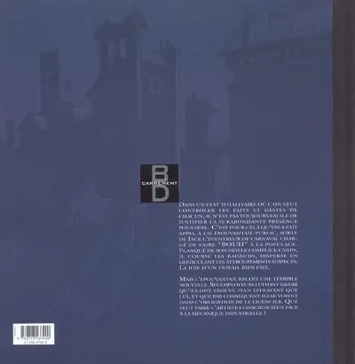 Verso de l'album L'Épouvantail pointeur