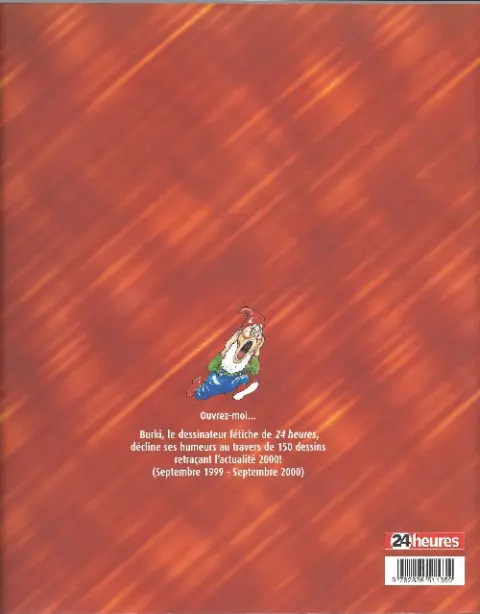 Verso de l'album Burki 00