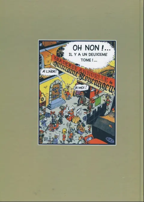 Verso de l'album Les Farfeluosités de Devos Tome 2