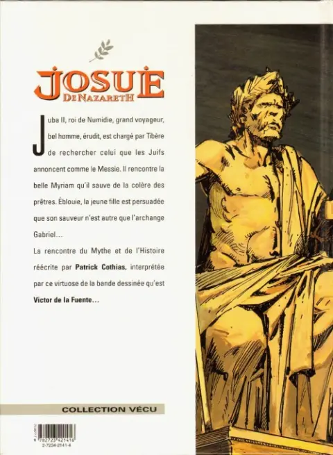 Verso de l'album Le Fils de la vierge - Josué de Nazareth Tome 1 L'archange Gabriel