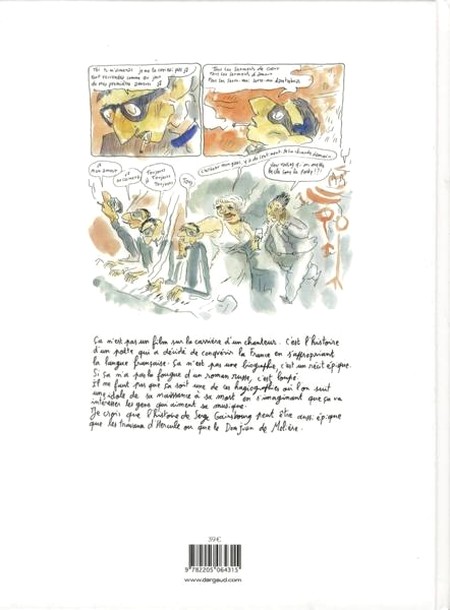 Verso de l'album Gainsbourg Gainsbourg (hors champ)