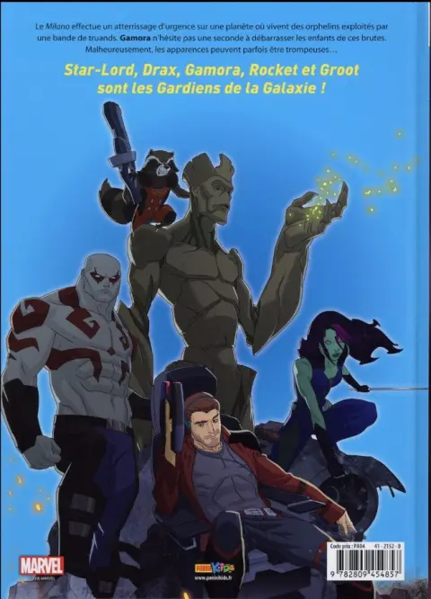 Verso de l'album Les Gardiens de la galaxie Tome 1 Apparences trompeuses