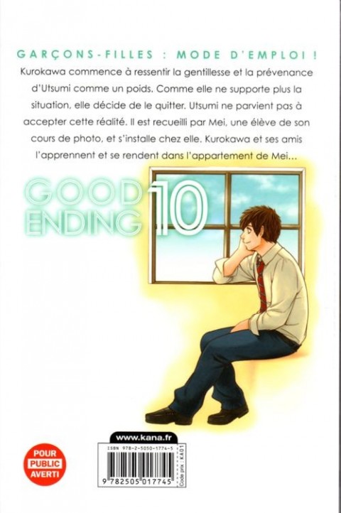 Verso de l'album GE - Good Ending 10