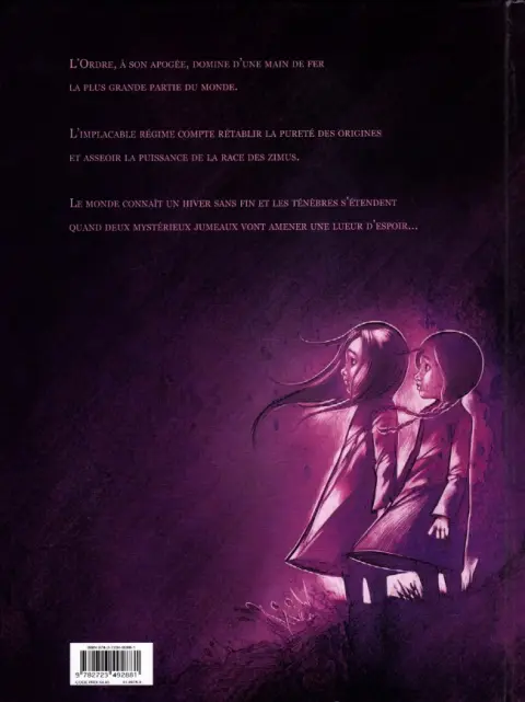 Verso de l'album Geminis Panico Tome 2