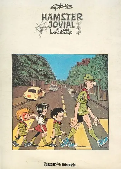 Verso de l'album Hamster Jovial Hamster Jovial et ses louveteaux