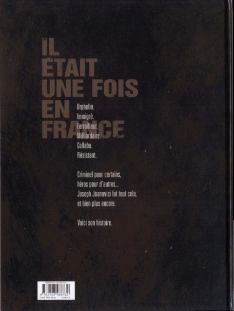 Verso de l'album Il était une fois en France Tome 3 Honneur et police