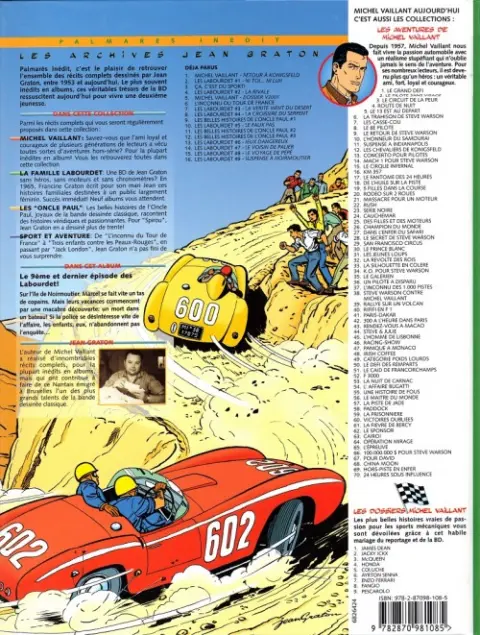 Verso de l'album Les Labourdet #9 Suspense à Noirmoutier