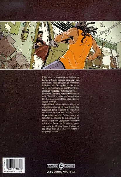 Verso de l'album Le Messager L'intégrale - 1er cycle