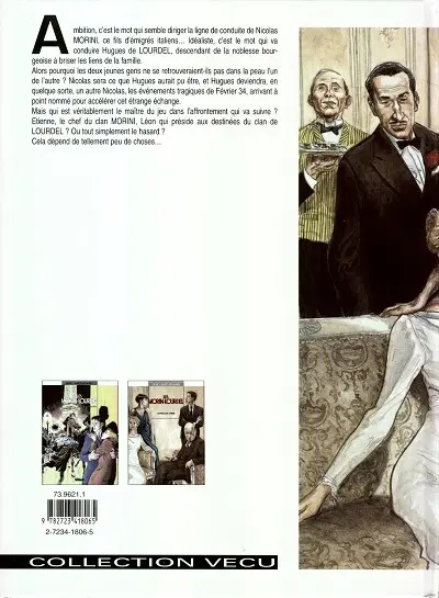 Verso de l'album Les Morin-Lourdel Tome 2 Famille de Lourdel