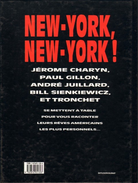 Verso de l'album New-York, New-York !