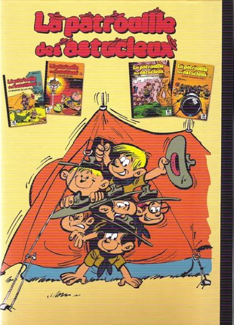 Verso de l'album La Patrouille des astucieux Tome 4 Scoop toujours prêt !