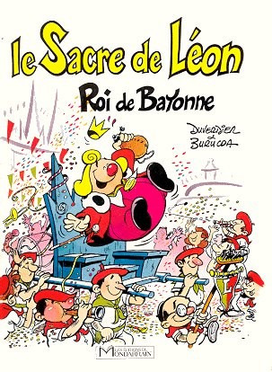 Couverture de l'album Le sacre de Léon 1 Roi de Bayonne